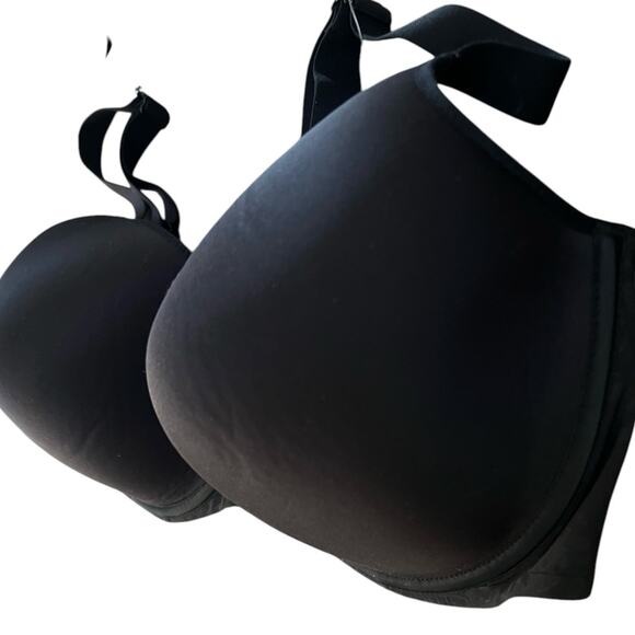 ^NWOT Chantelle C401474 C Jolie Custom Coverage Tshirt Black Bra – Sz 38DDD - Picture 7 of 12